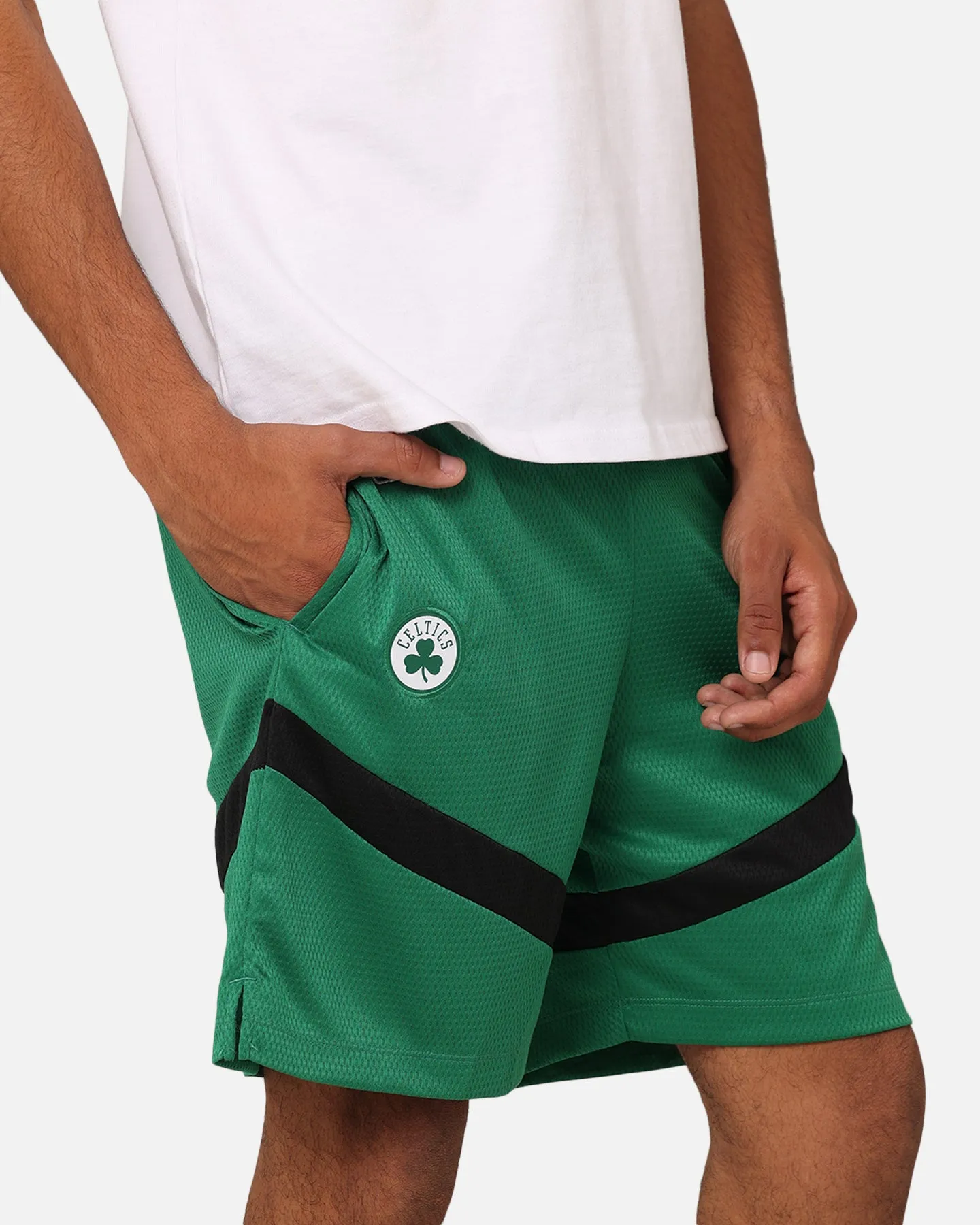 Nike Boston Celtics Dri-FIT Practice Icon  Shorts Clover/Black Fun Colors
