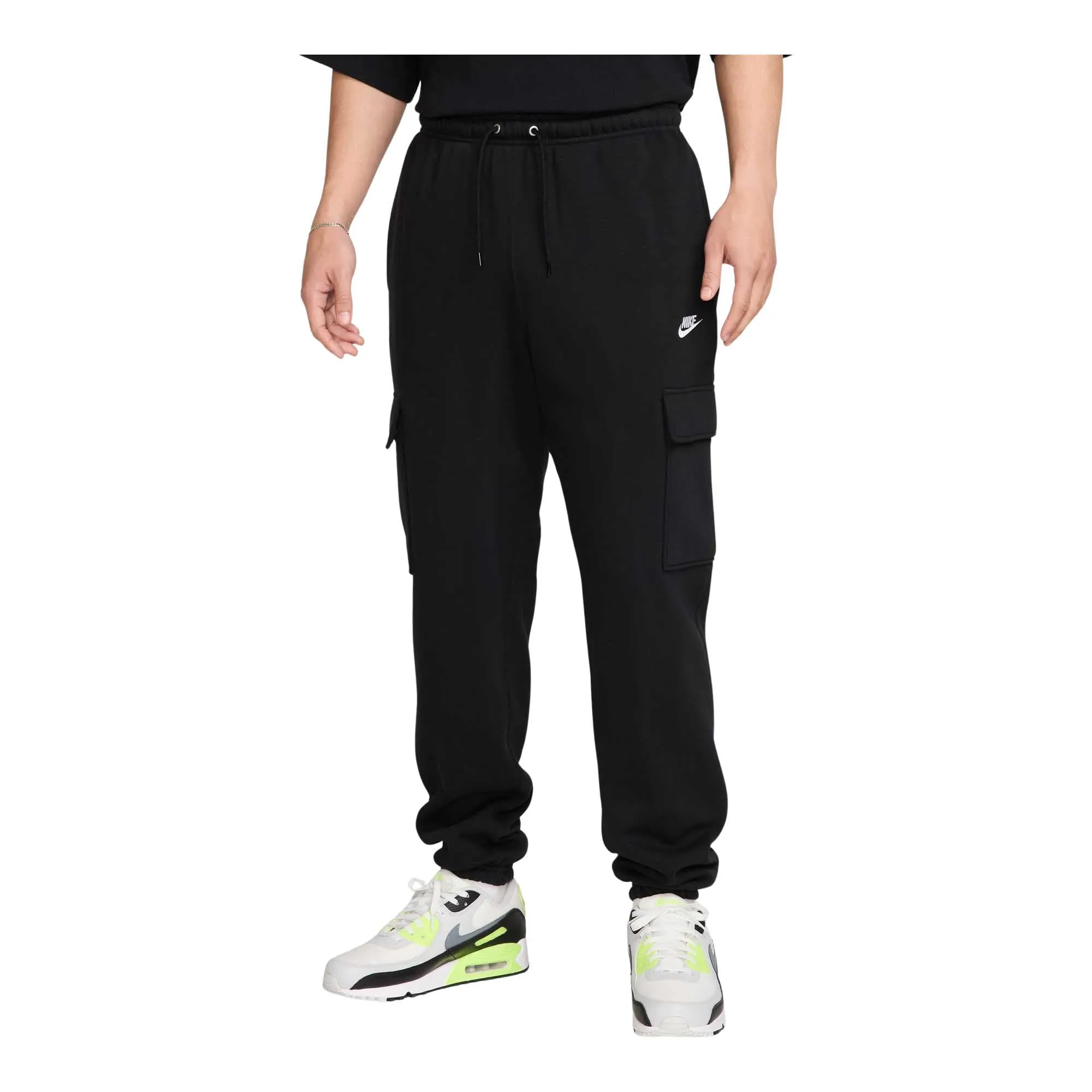 Nike Club Men's Fleece Cargo Pants Breathable mesh