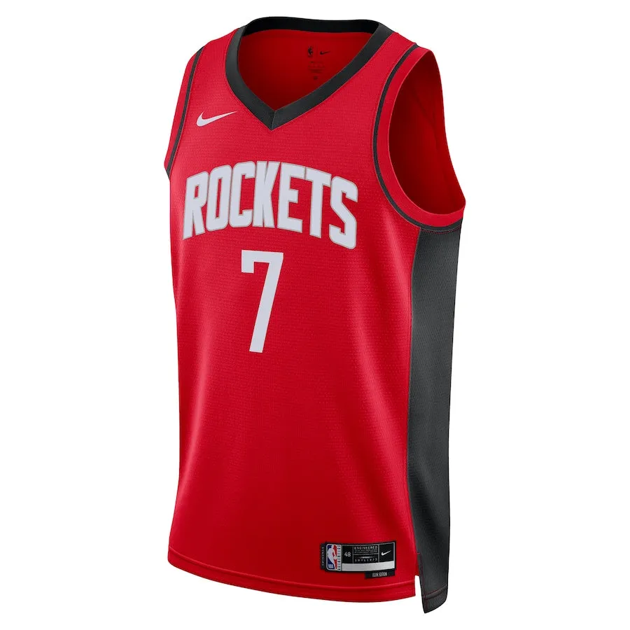 Nike Kevin Durant Houston Rockets Icon Edition Jersey Movement Support Athletic Performance