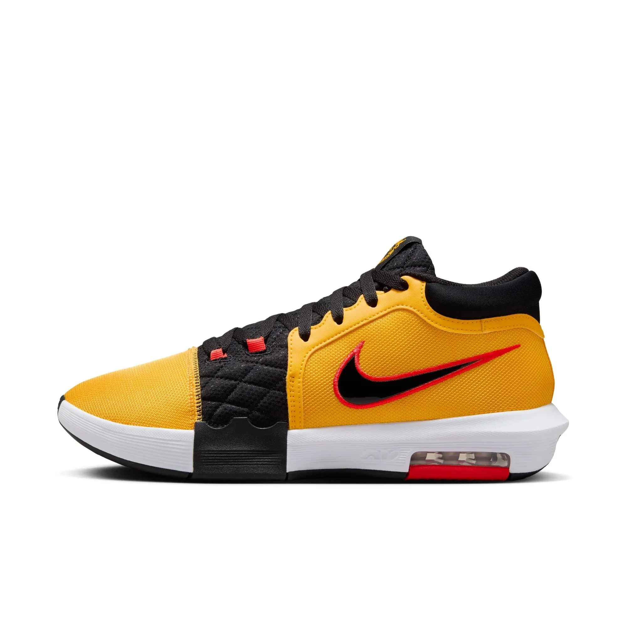 Elastic Articulated Toe Spring Nike LeBron Witness VII EP 'University Gold Black White'