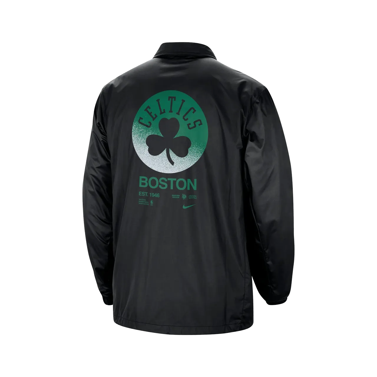 product office appropriateness Nike NBA Boston Celtics Men's Coaches Jacket