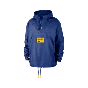Nike NBA Golden State Warriors Club Courtside Men's Anorak color fast