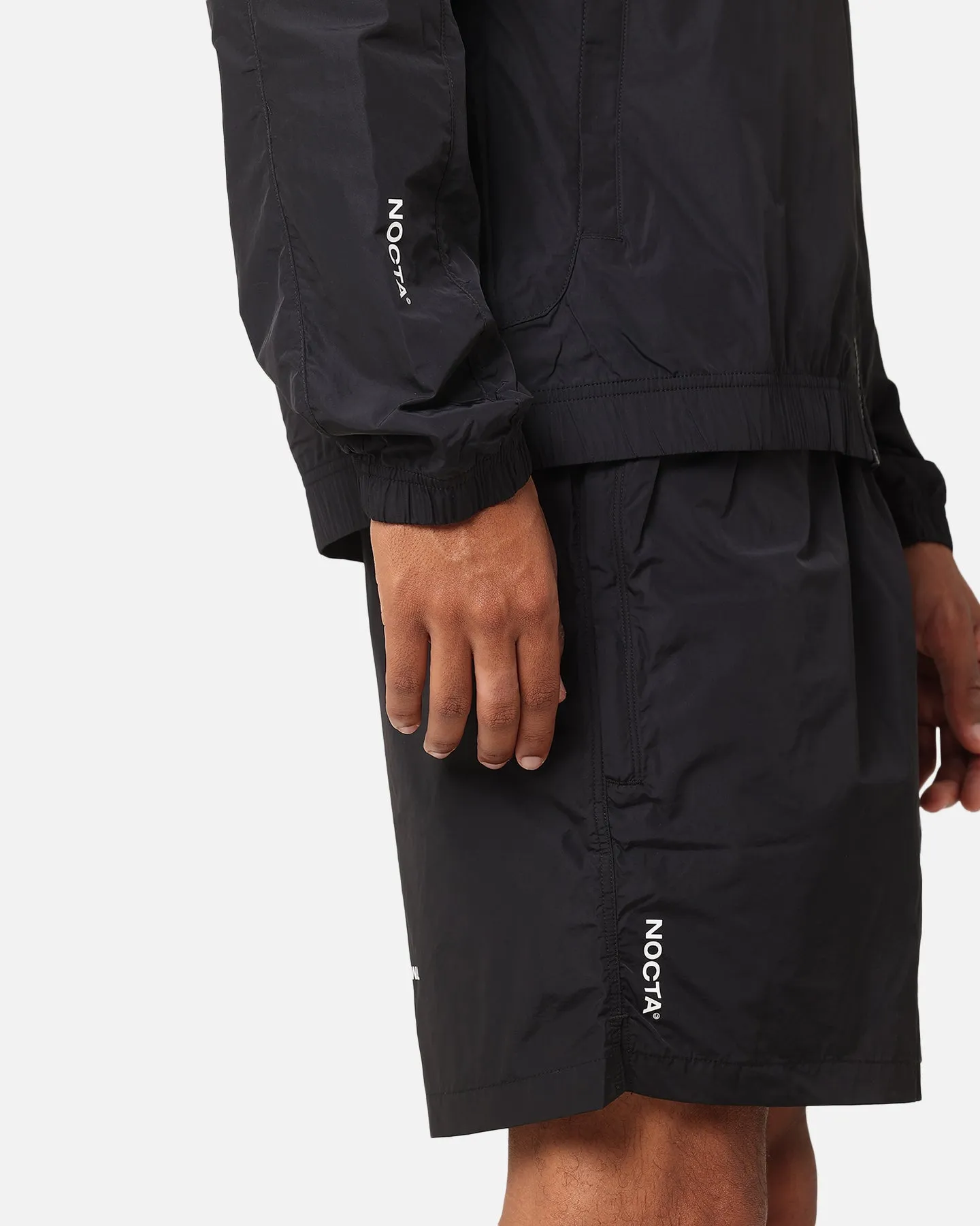 Moisture Controlled Lining Nike Nocta Cardinal Nylon Shorts Black