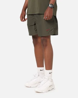 Tactile Feedback Loops Nike Nocta Cardinal Nylon Shorts Khaki