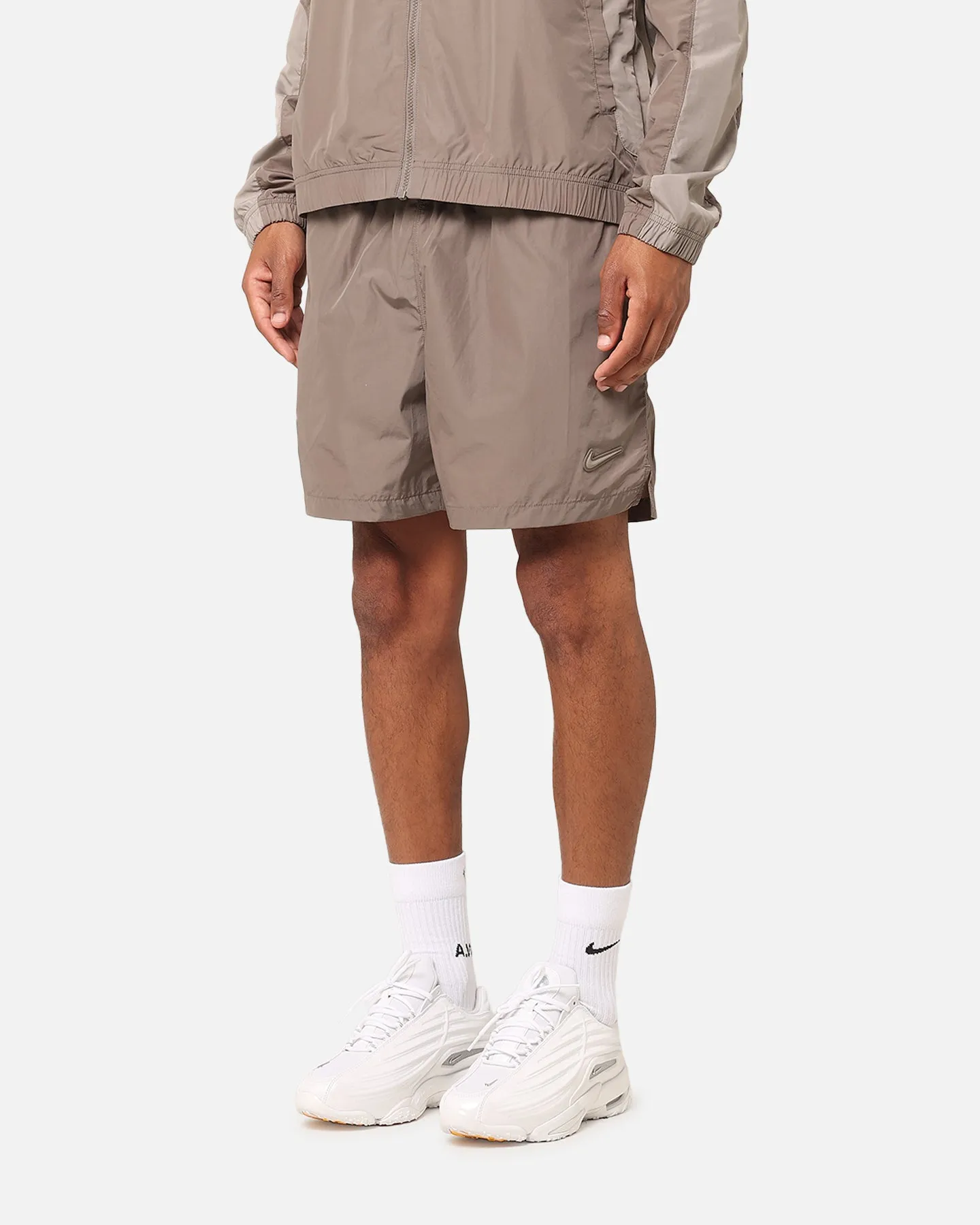 Breathable Liner Nike Nocta Cardinal Nylon Shorts Olive Grey