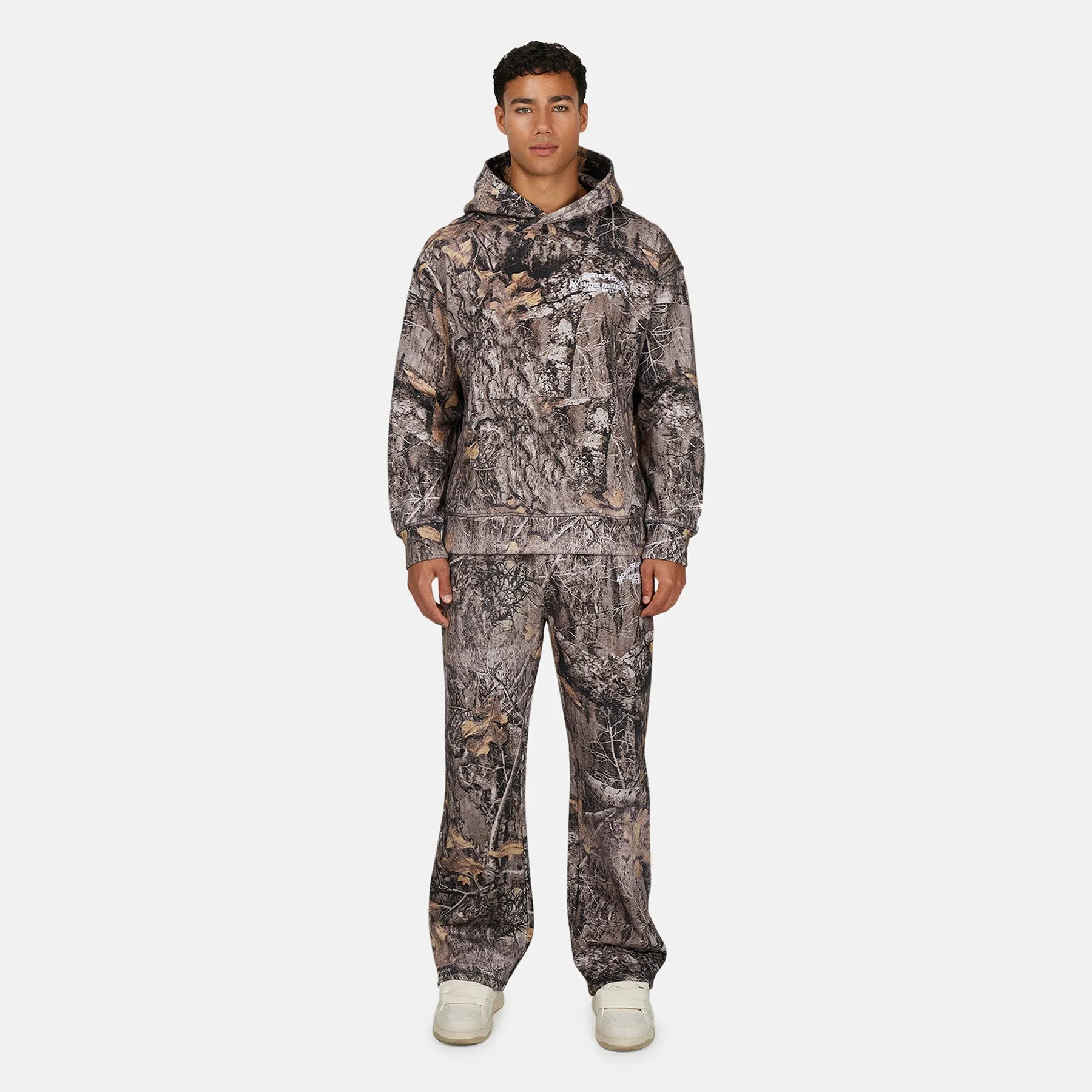 Essential Wear Woodland Camo Sweatpants