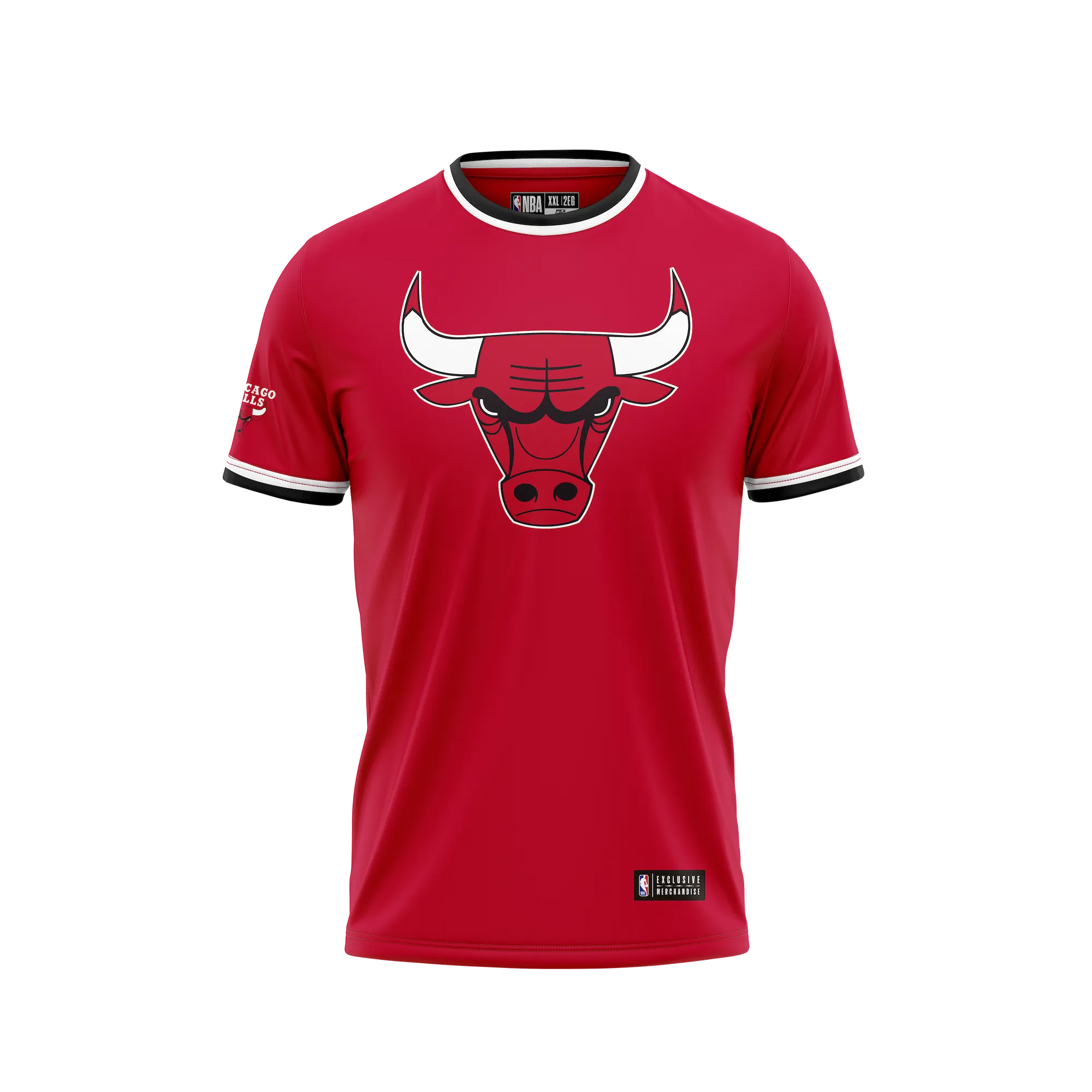 NBA Chicago Bulls Kids' Primary Team Logo Basic Kids' Jersey Thermoregulating Technology Studio Wear