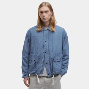 Extended Coverage Down Filled Durham Lightweight Denim Jacket (Chambray)
