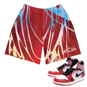 Retro 1 Spider-Verse Web Shorts Style Choice Core Fit