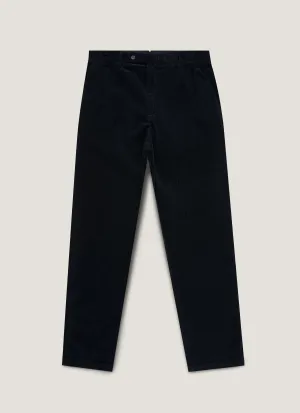 Men's Corduroy Trouser in Navy Timeless Style Performance Layer