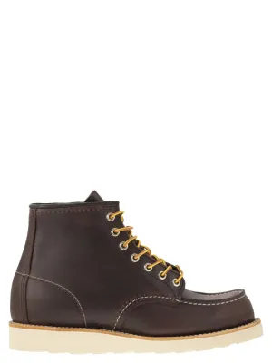 Narrow Ease Classic Moc - Leather Boot With Laces