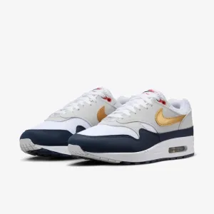 Nike Air Max 1 HM9604-400 Sneakers Men's  Obsidian Gold Running Shoes DWA952 Comfort Insoles