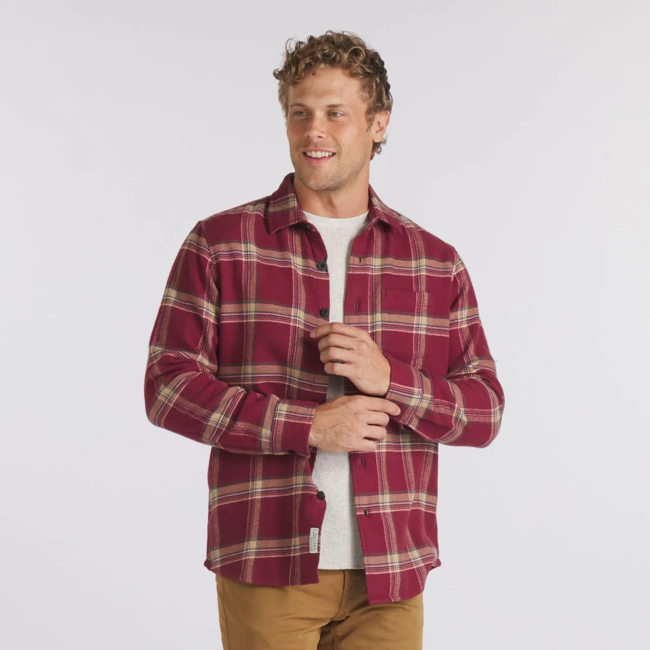 Northwoods Heritage Flannel - Burgundy Truffle * Chilly Wear
