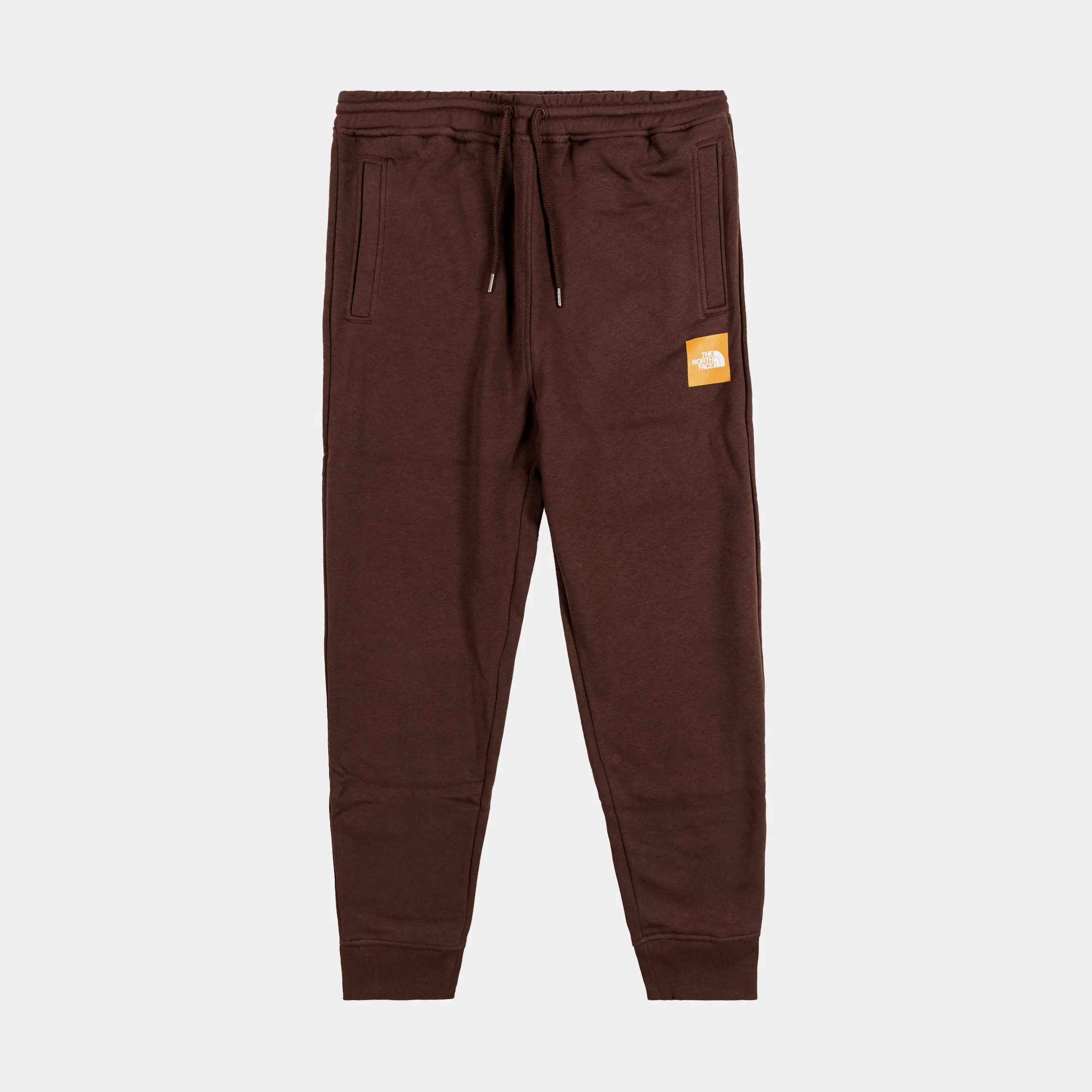 NSE Box Joggers Mens Pants (Coal Brown/Almond Butter) Cozy Movement Neutral Look