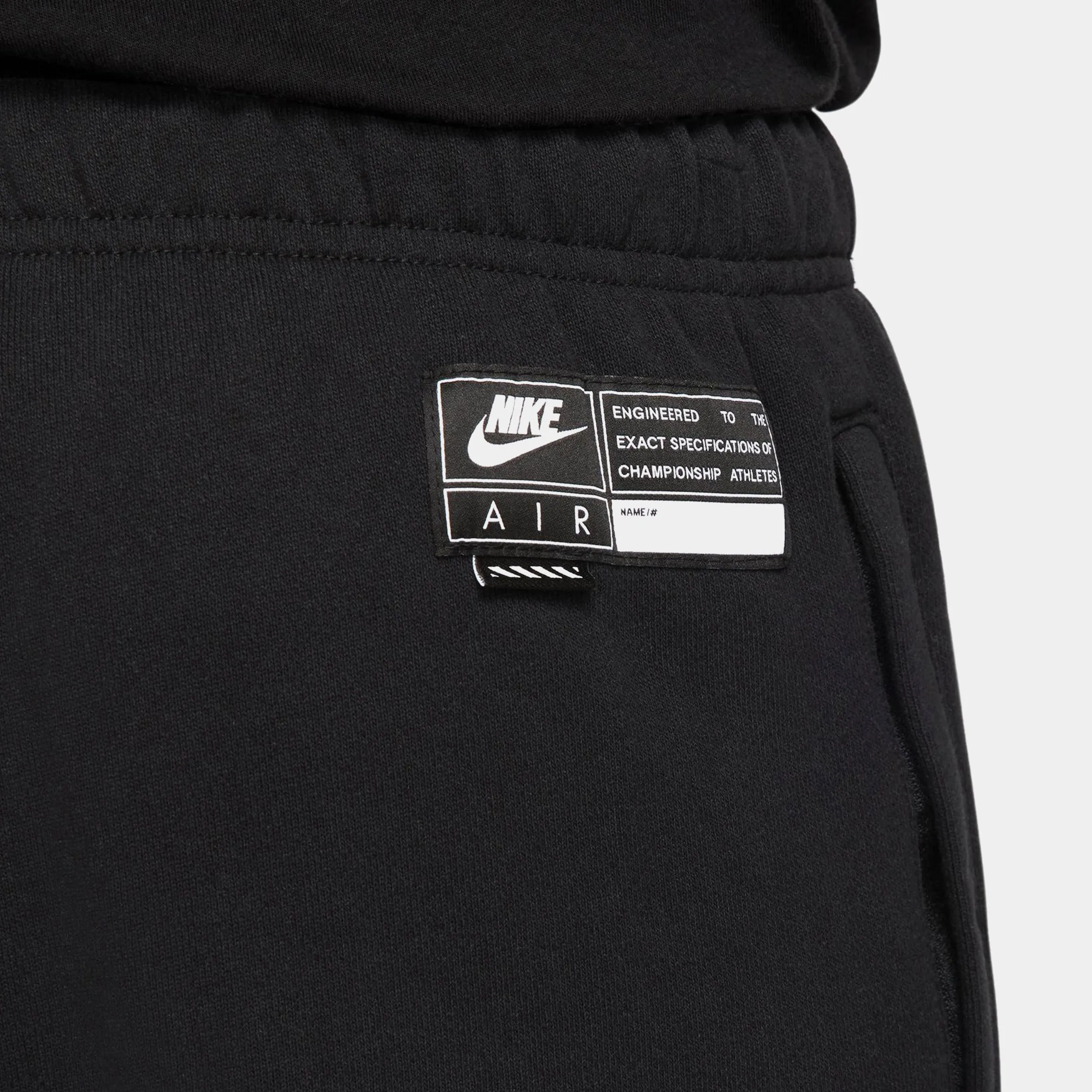 Belt loops NSW Air Play Woven Cargo Mens Pants (Black/White)