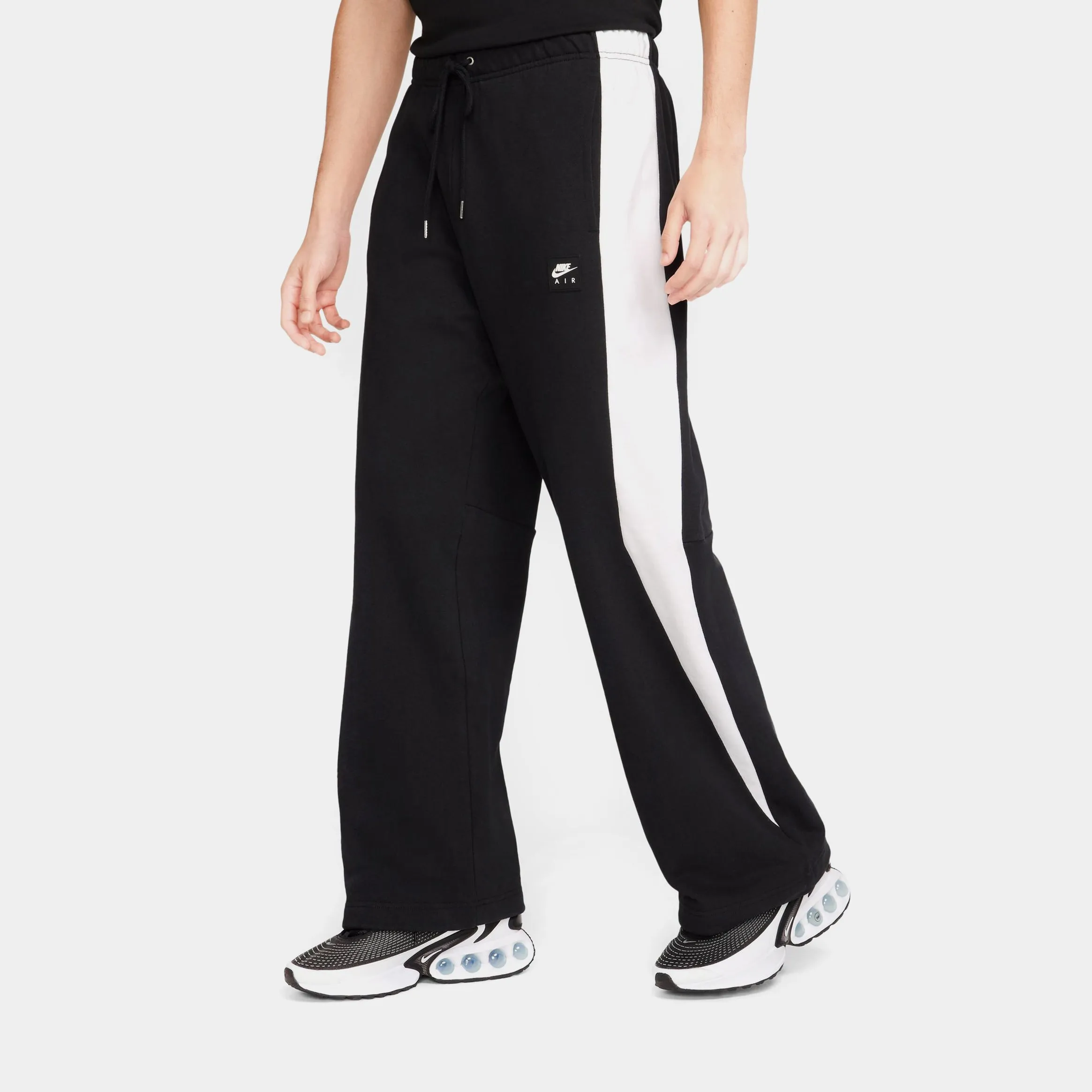 NSW Air Play Woven Cargo Mens Pants (Black/White) Quick Cool