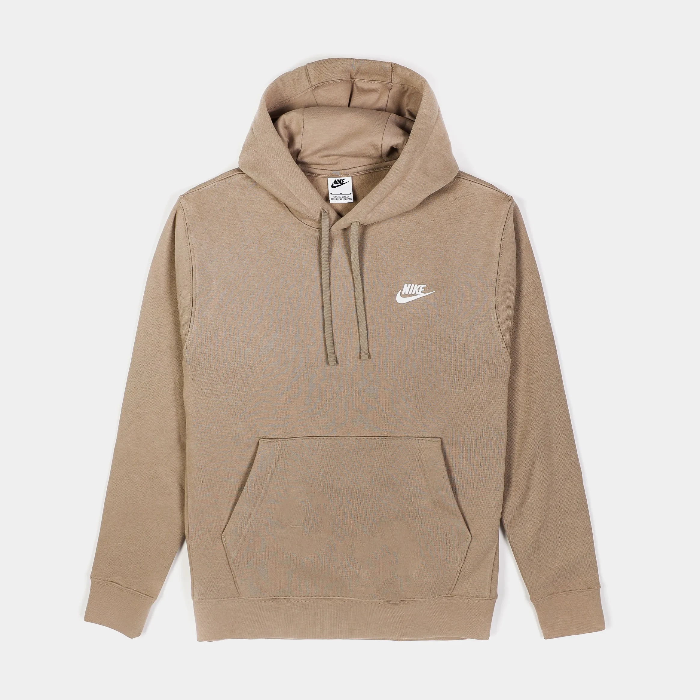 NSW Club Fleece Pullover Mens Hoodie (Khaki/White) Outdoor Chic