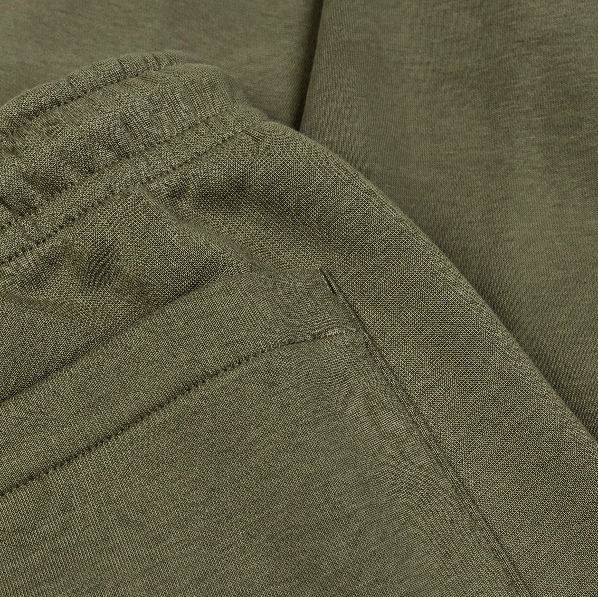 Breathable Comfort Layered Panel Design NSW Essentials Baseline Joggers Mens Pants (Olive/Black)