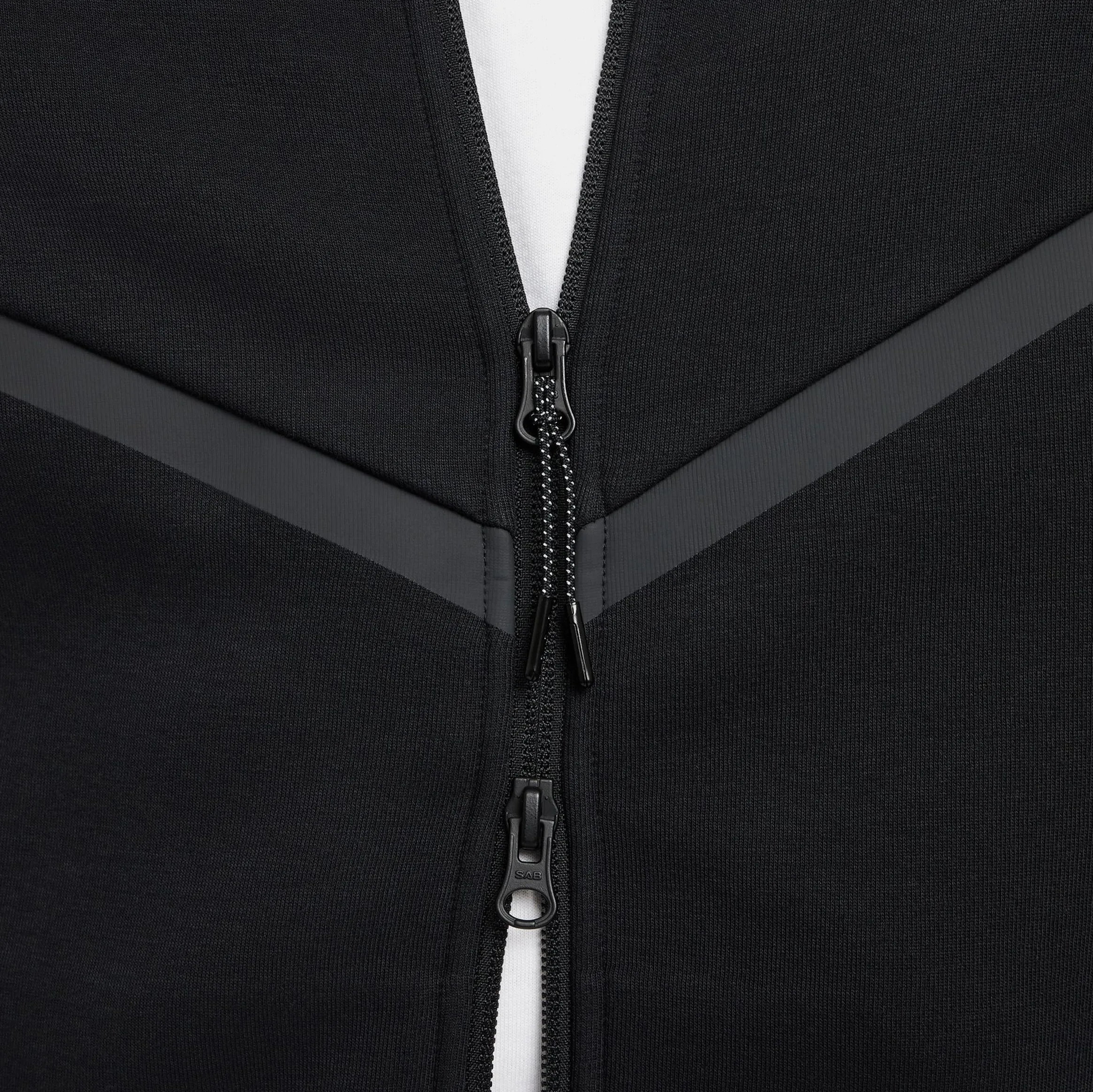NSW Tech Fleece Full Zip Mens Hoodie (Black) Active Wearable