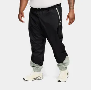 Tight Waist NSW Woven Lined Mens Pants (Black/Green)