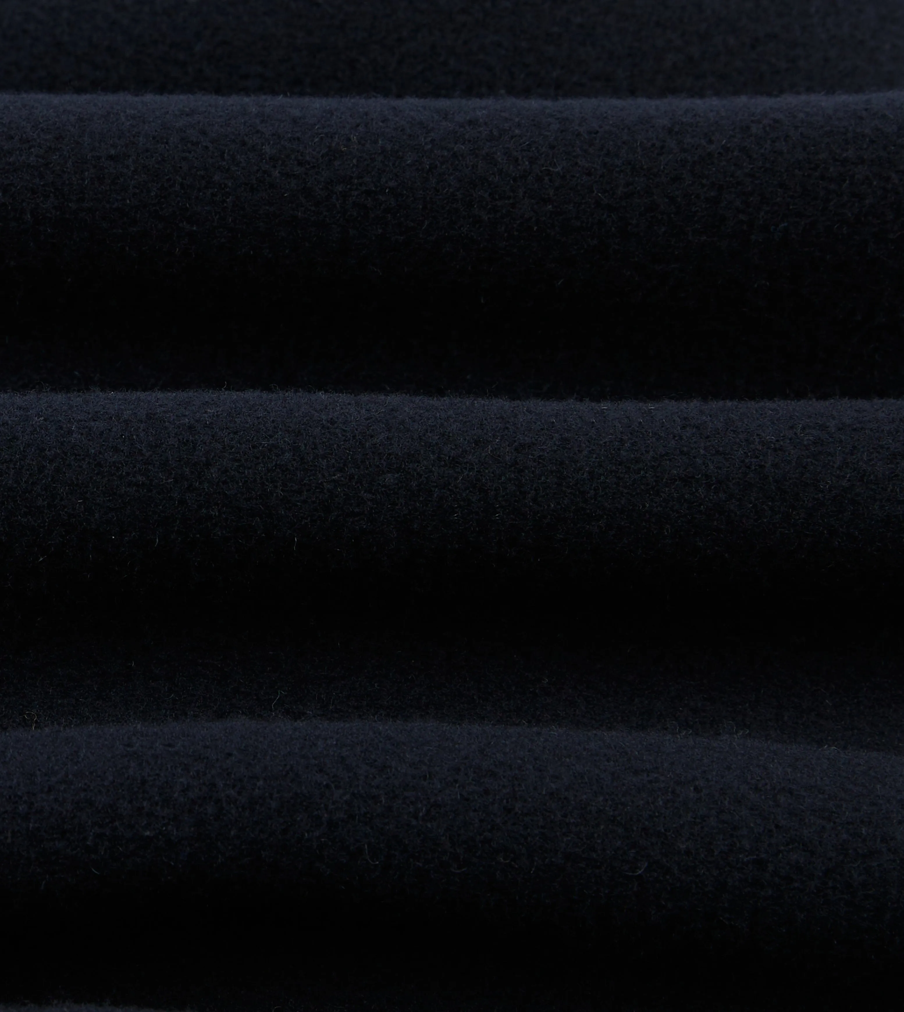 Adjustable Fit Design Navy Wool Double-Breasted Peacoat