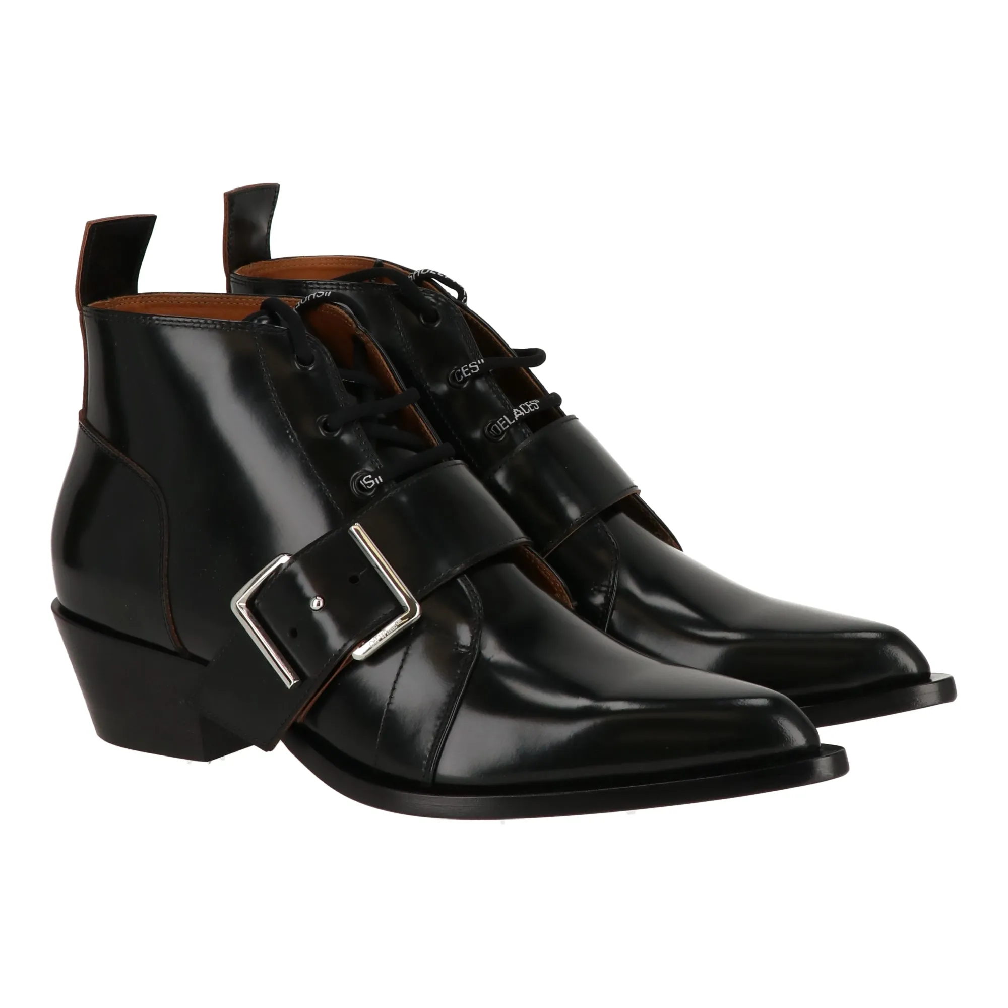 Slim Tip Off White Mens Black Boot