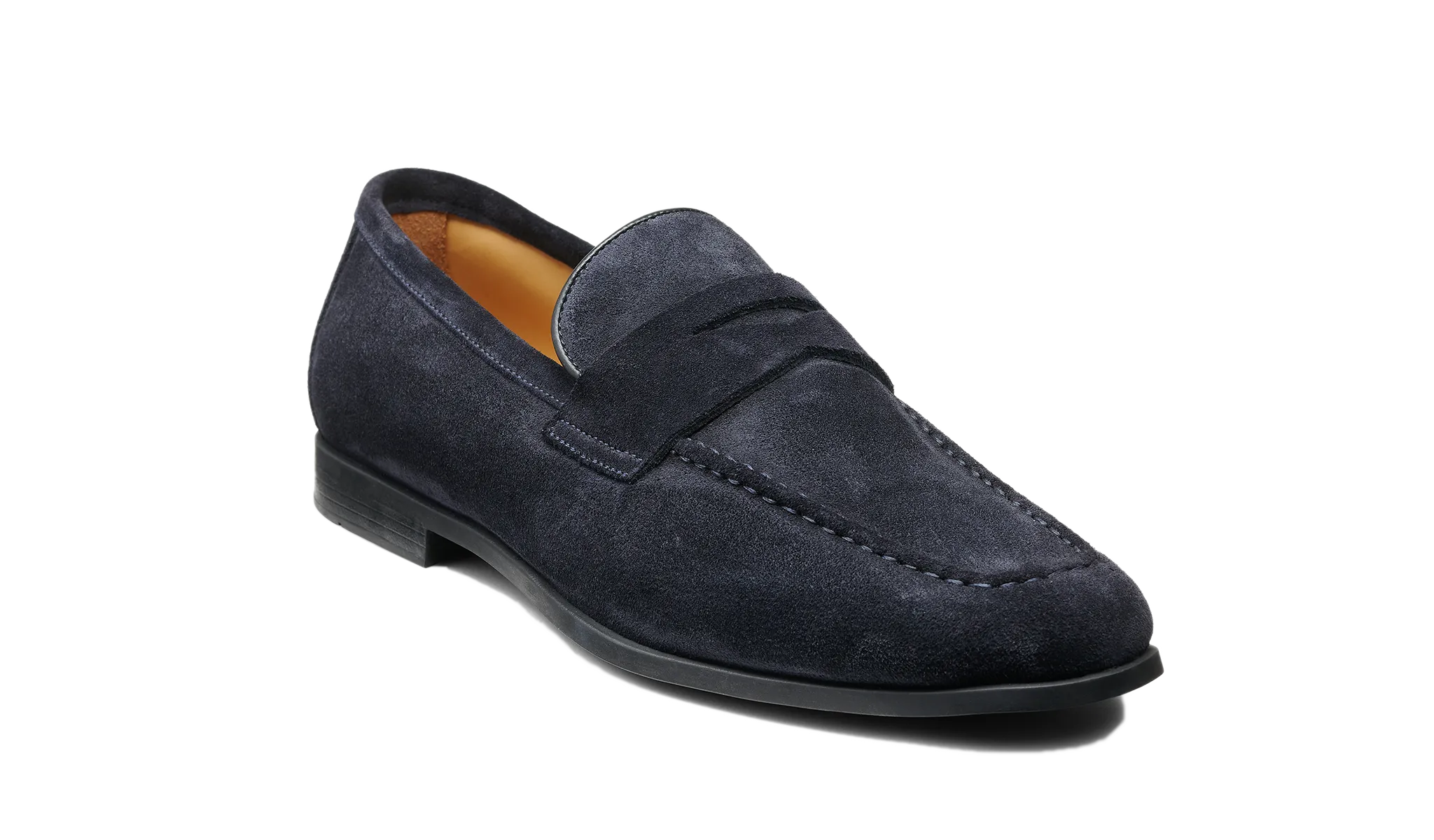 Capri - Navy Suede Practical Look
