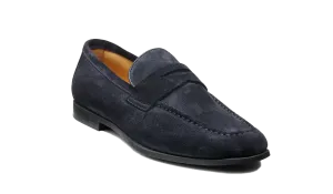 Capri - Navy Suede Practical Look
