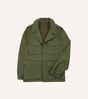 Teflon Coated Olive Cotton D-43 Field Jacket