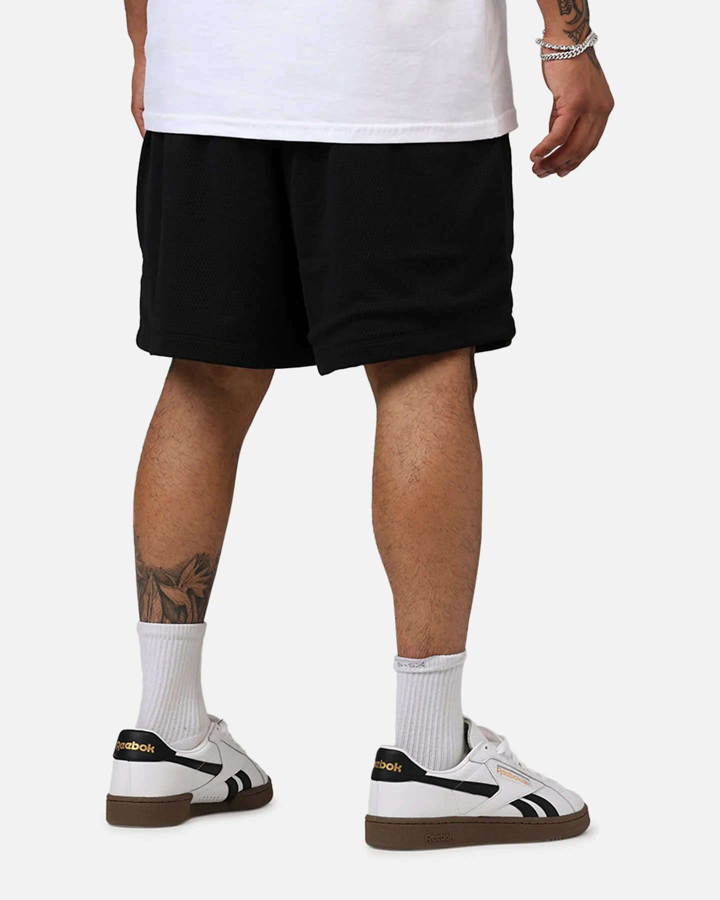 Champion Big Bank Mesh Shorts Black All Day Fit Active Look