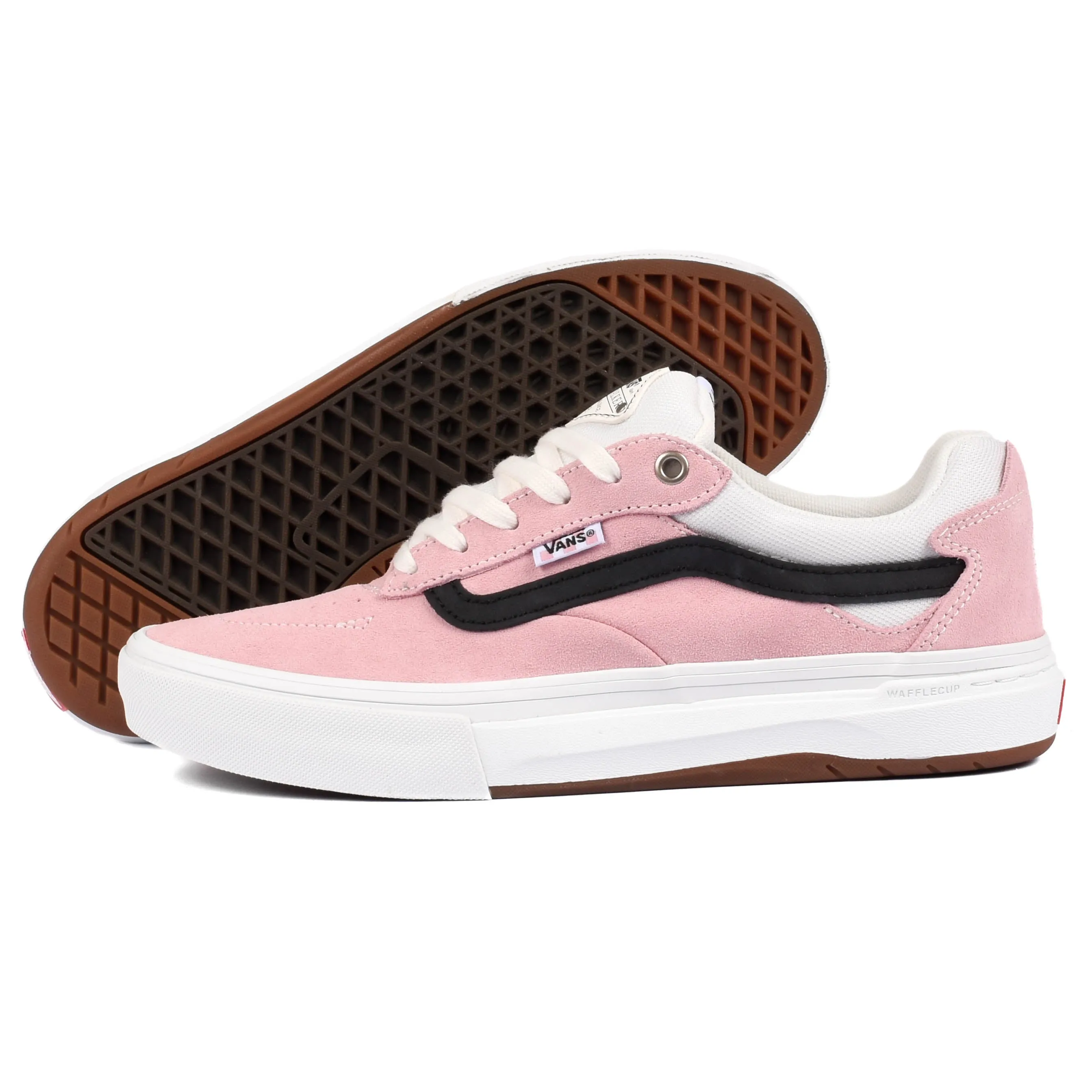 Vans - Skate Kyle Walker Wafflecup (Pink) Velcro Strap Stone Hike