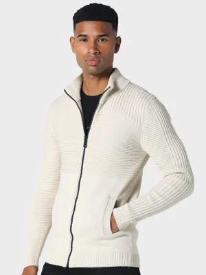 Layered Look Orkney Ecru Knitwear