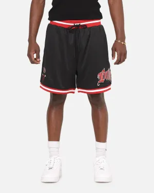 Versatile Comfort Street Layers Mitchell & Ness Chicago Bulls Gothic Shorts Black