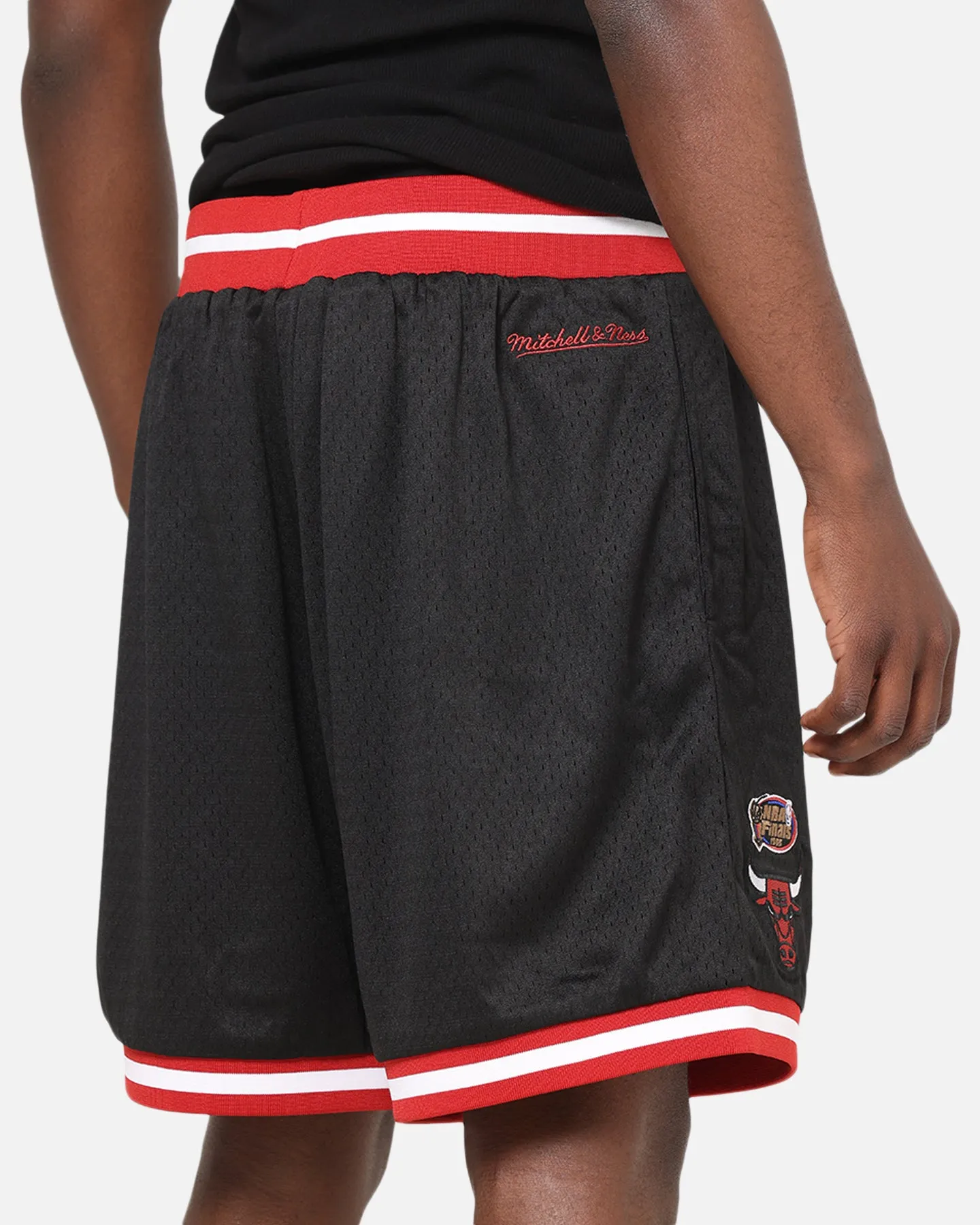 Moisture Management Lining Mitchell & Ness Chicago Bulls Gothic Shorts Black