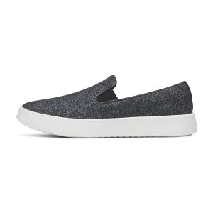 boots Men's Wool Cruiser Slip On - Dark Grey (Light Grey Sole)