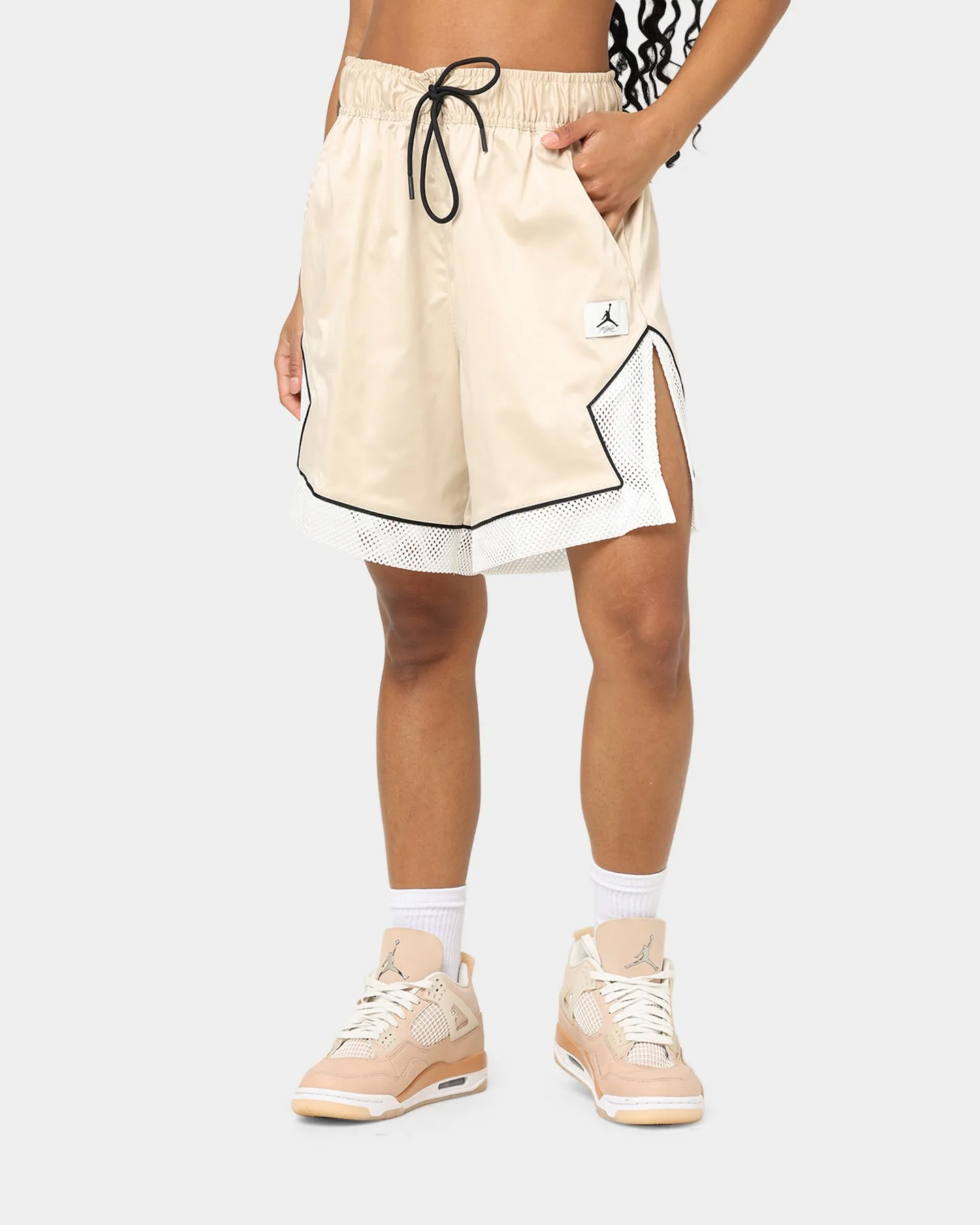No Pressure Fit Jordan Women's Essential Diamond Shorts Sanddrift