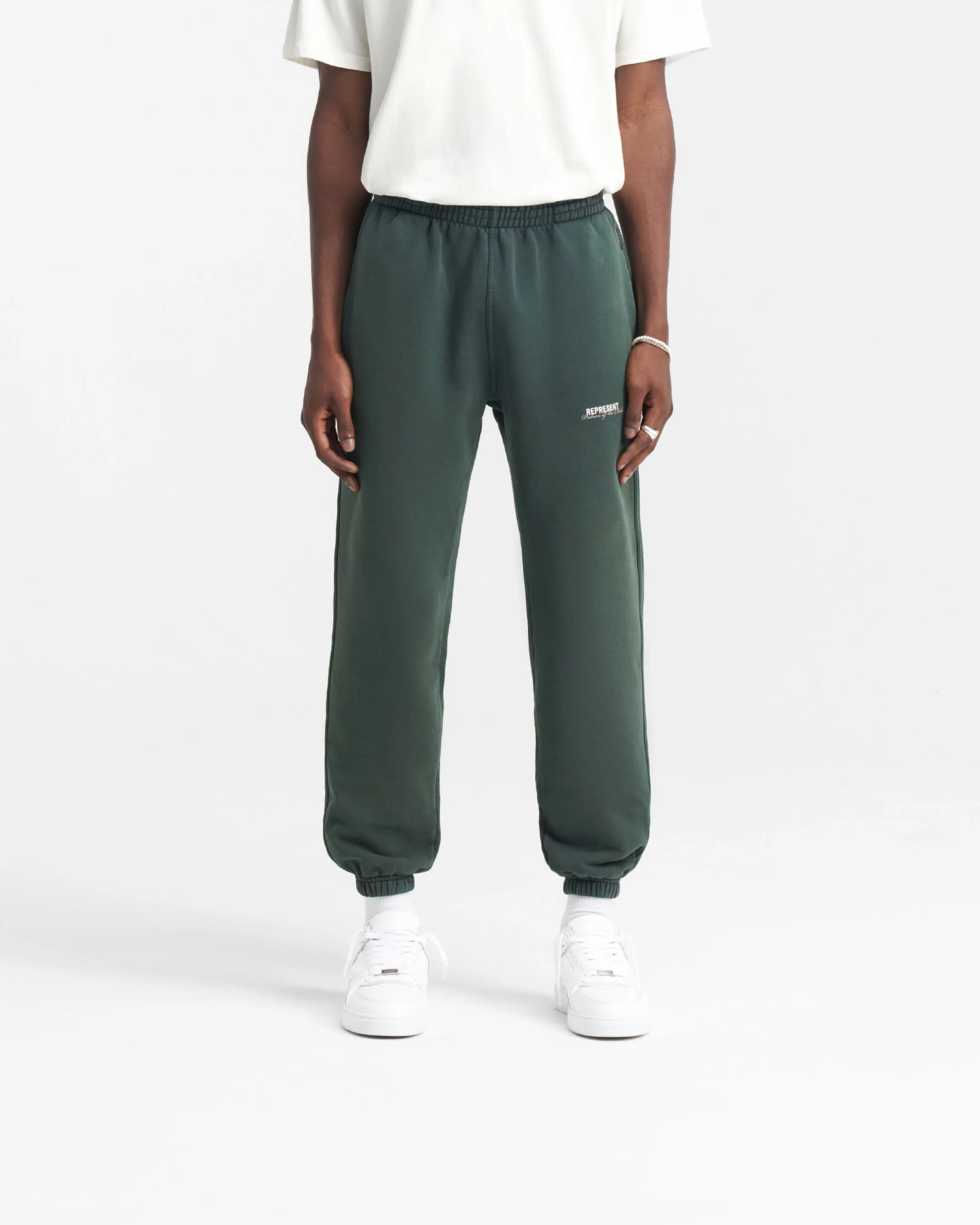 MachineWashableFabric Performance Design Fit Patron Of The Club Sweatpant - Forest Green