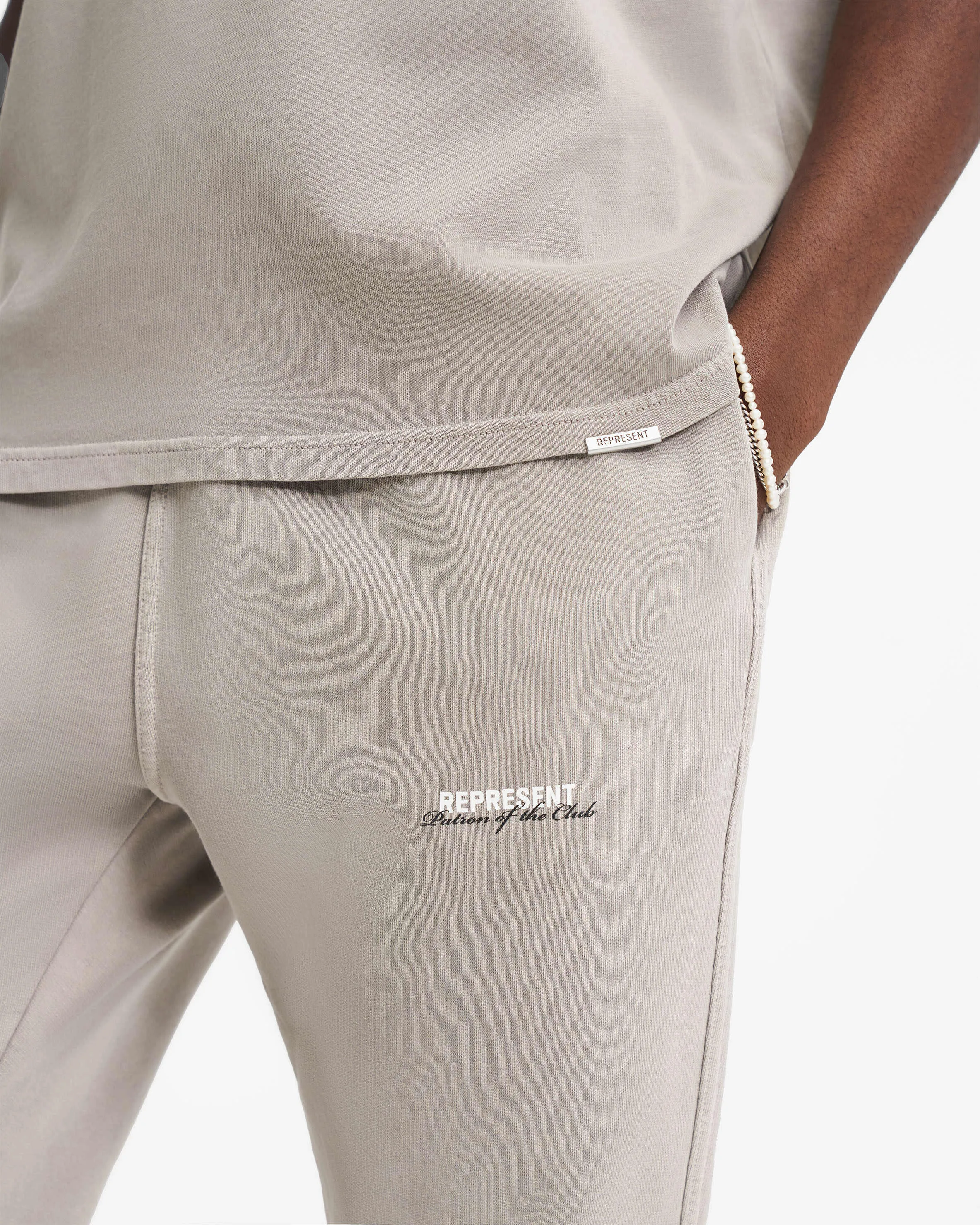 Patron Of The Club Sweatpant - Mudstone Double Stitched RipstopFabric