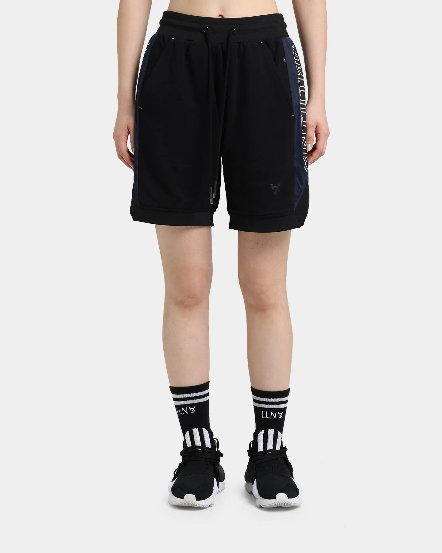 The Anti Order Terminus Shorts Black/Navy Breathable Motion