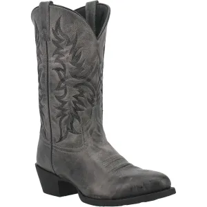 Men's Harding Western Value Cowboy Boot In Grey Versatile Outfit