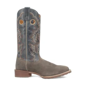 Focus Wear Indoor Movement Men's Summit 13" Cowboy Approved Boot In Grey/blue