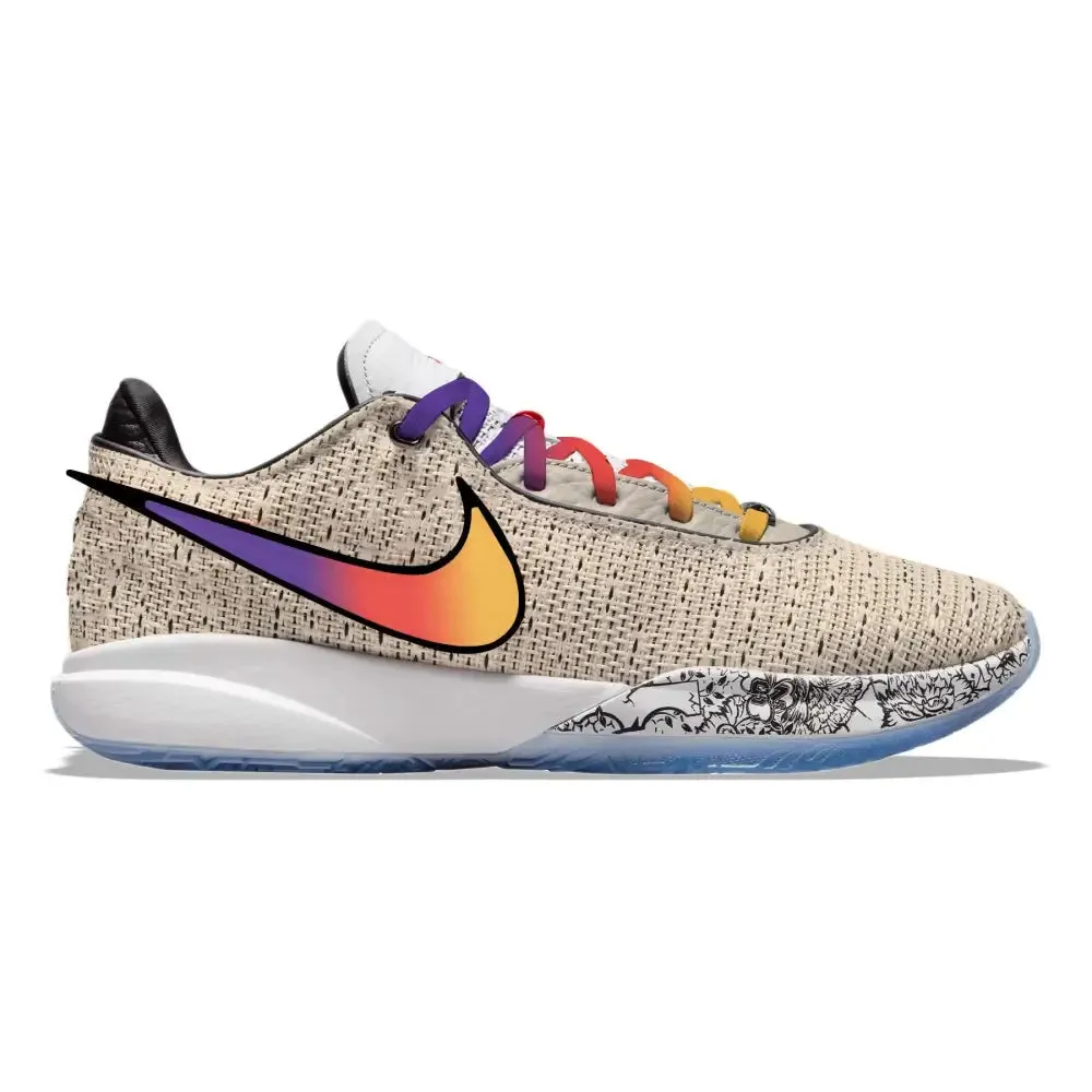 "Sunset" Nike LeBron XX Basketball Shoes Basketball NonMarkingOutsole