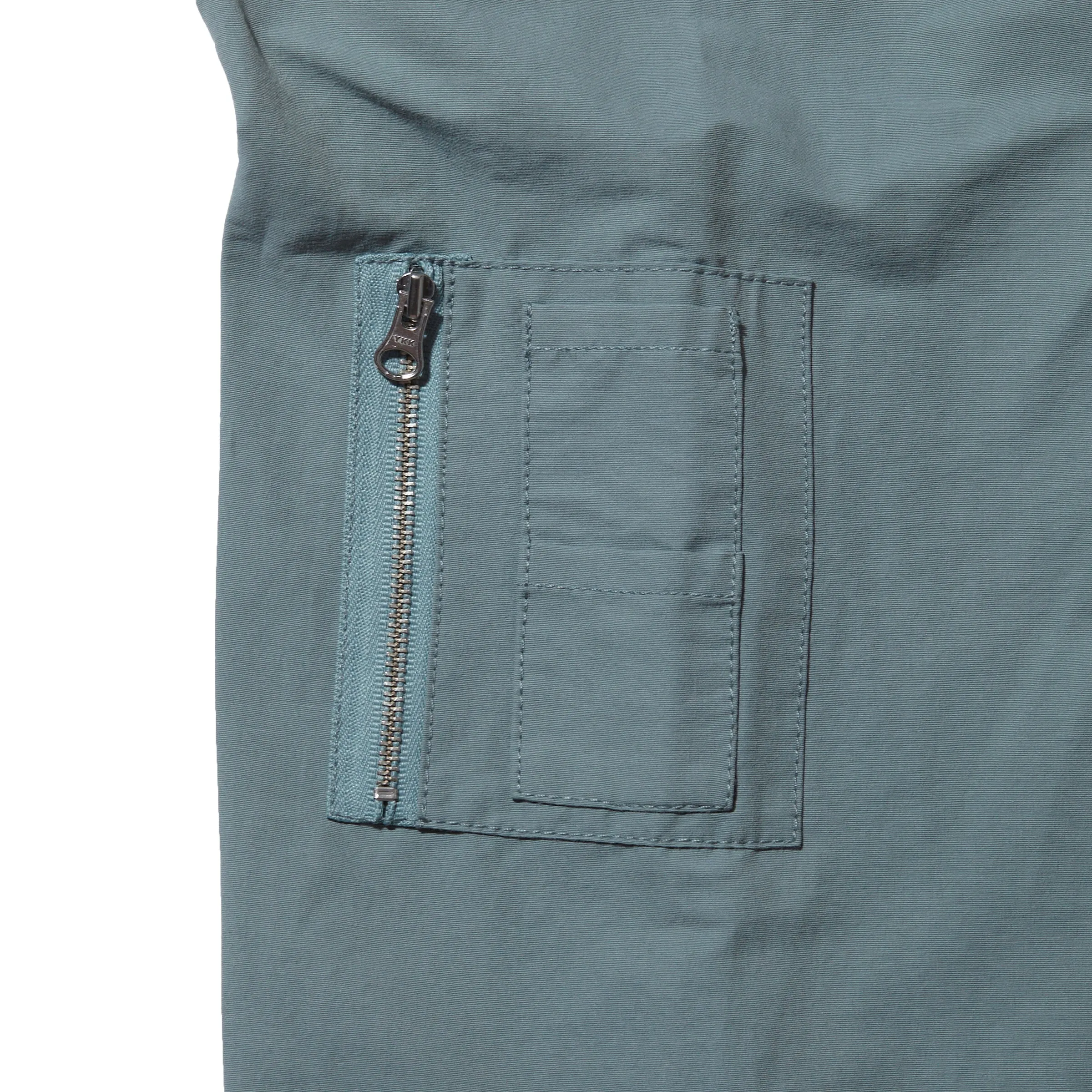 J. Stark Cotton Nylon Windbreaker - Aegean Blue Classic Fit Tailored Cut Style