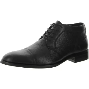Club Night Tully Mens Leather Comfort Ankle Boots