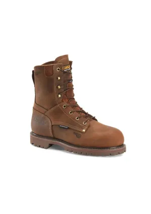 Men's 28 Series 8" Insulated Composite Toe Work Boots In Brown Long Meeting Mobility Ready