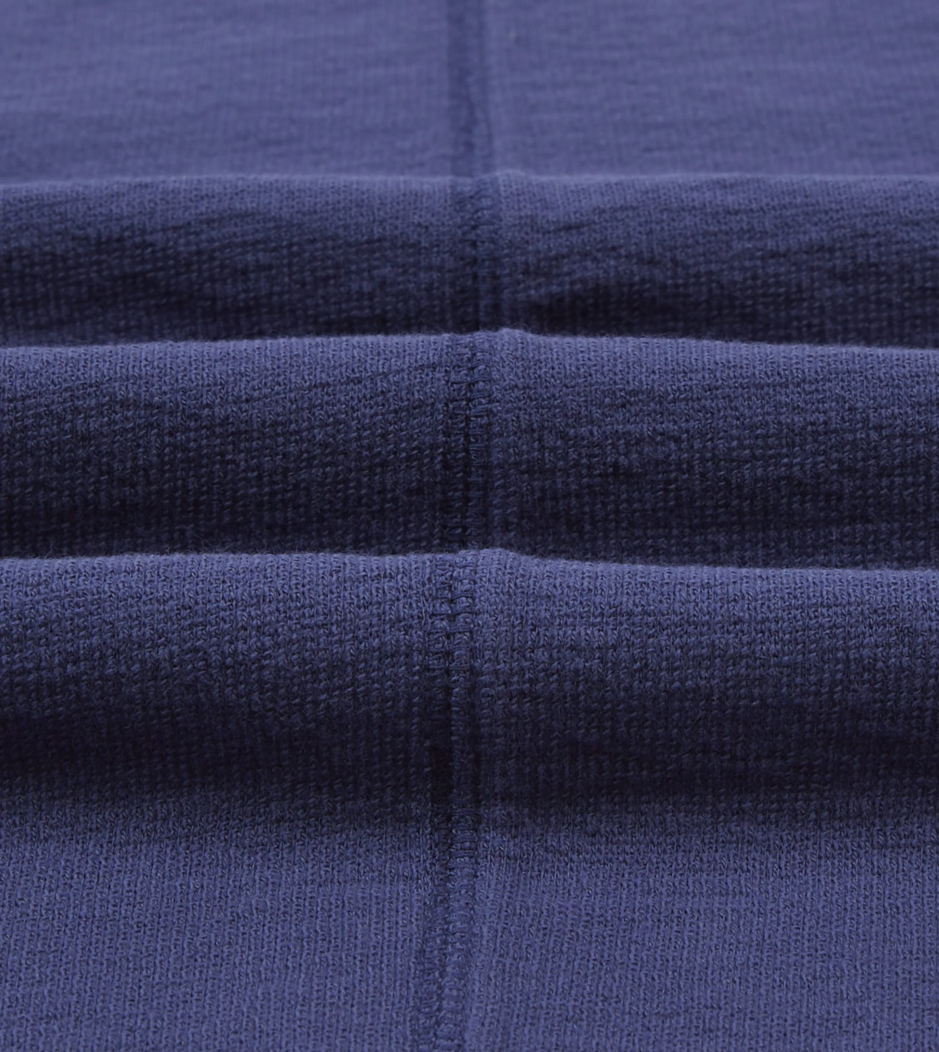 Moisture Control Fabric Basic Layering Navy Cotton Long-Sleeve Mock Neck Hiking T-Shirt