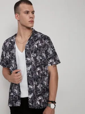 Men's White V-Neck Regular Fit T-Shirt WindproofInterior Seamless Design