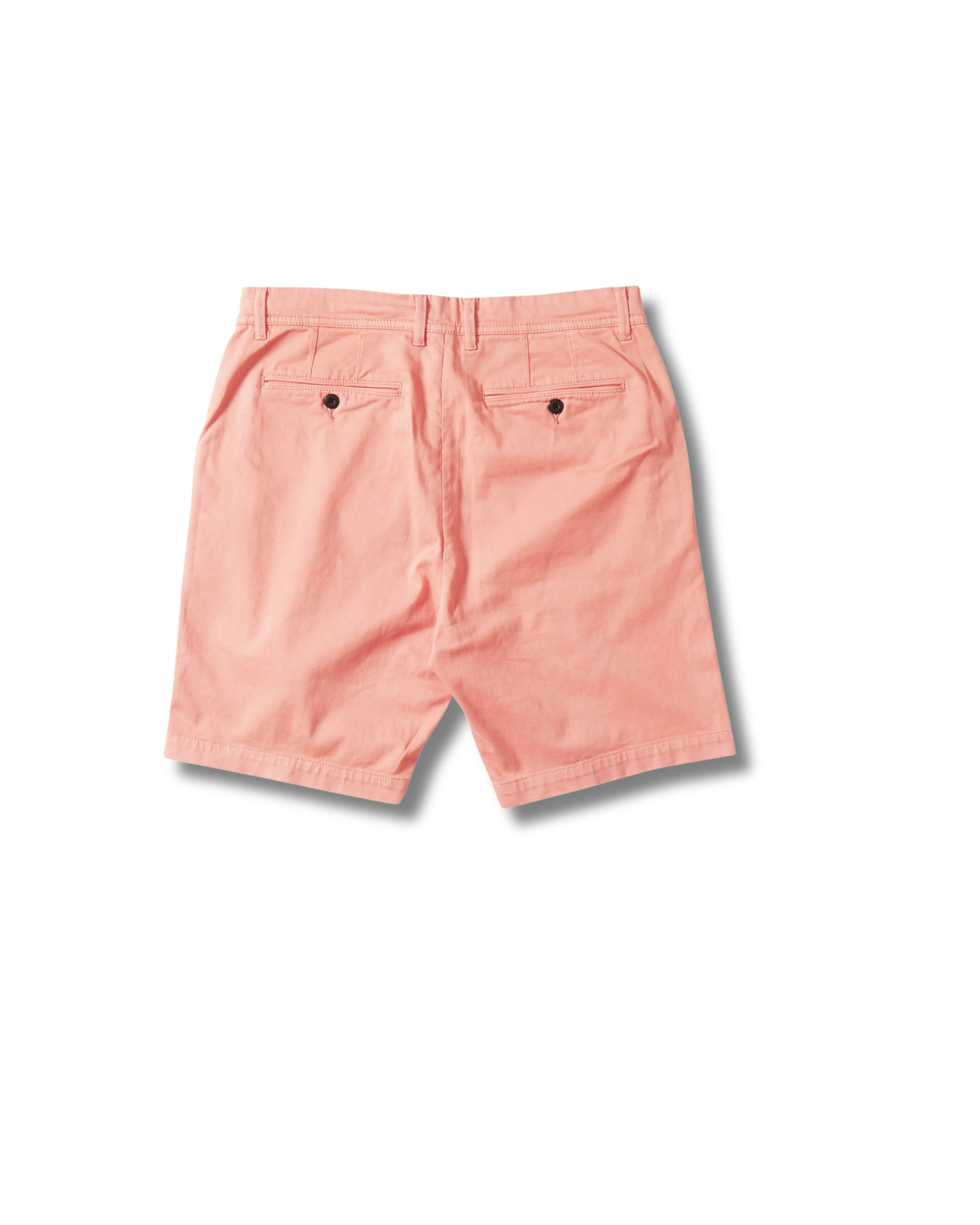 All Day Comfort Fit Athletic Vibe Precision Stretch Chino Shorts 8" - Coral Haze