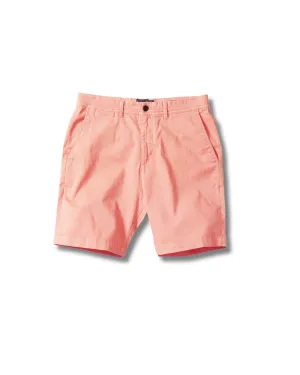 Precision Stretch Chino Shorts 8" - Coral Haze Odor Control Treatment