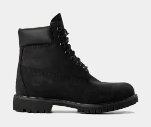 Stable Support Rural Traveler Waterproof Weekend Wanderer Premium 6 Inch Waterproof Mens Boots (Black)